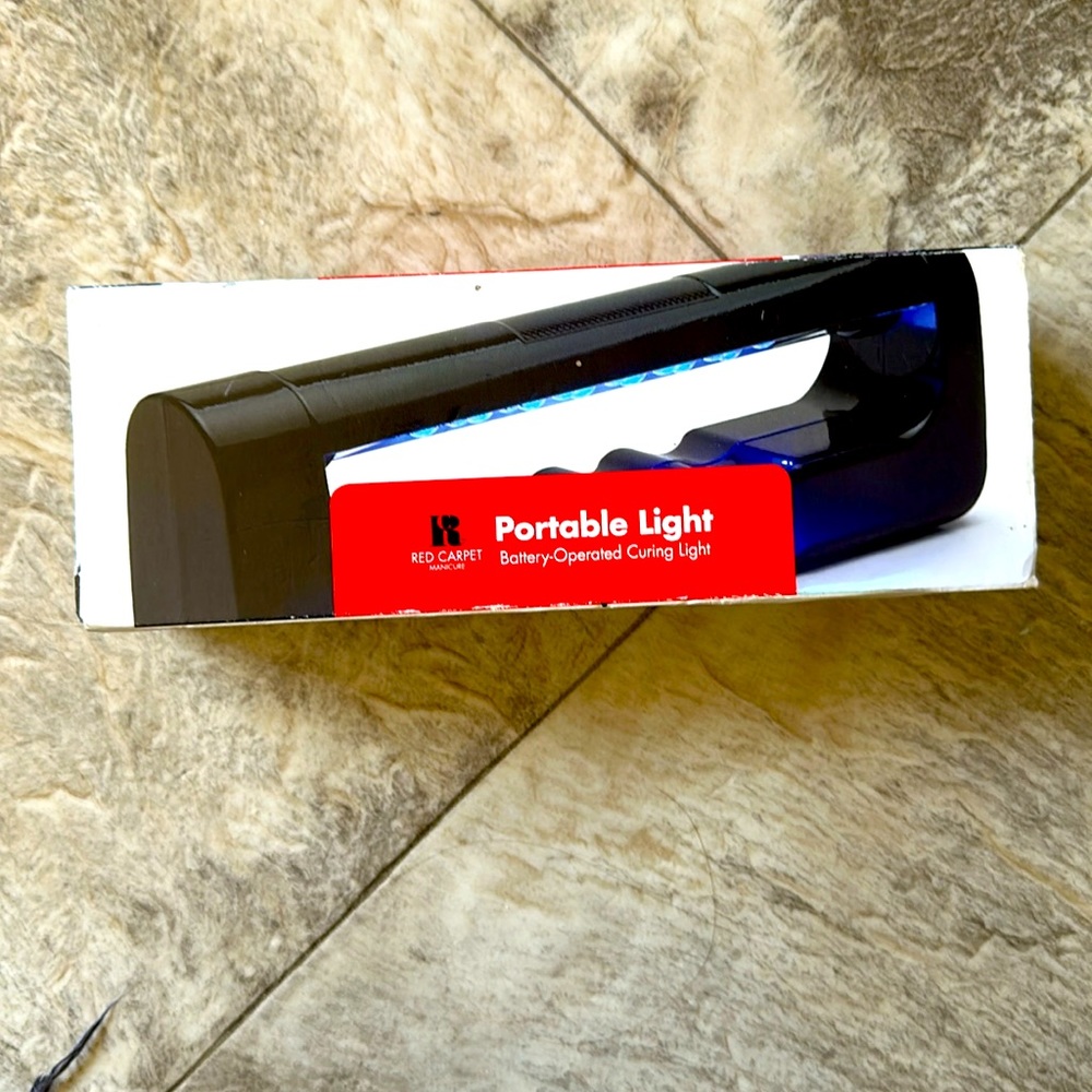 Brand new red carpet portable curing light